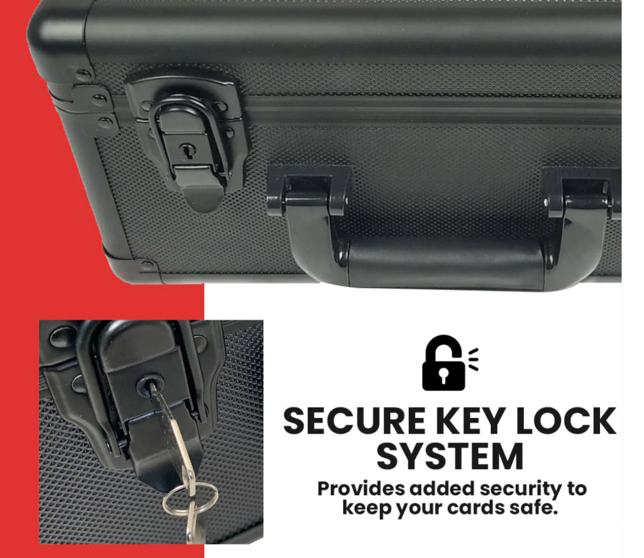 EVORETRO 4-Row Aluminum Graded Case - Black (Holds up to 120 Slabs)