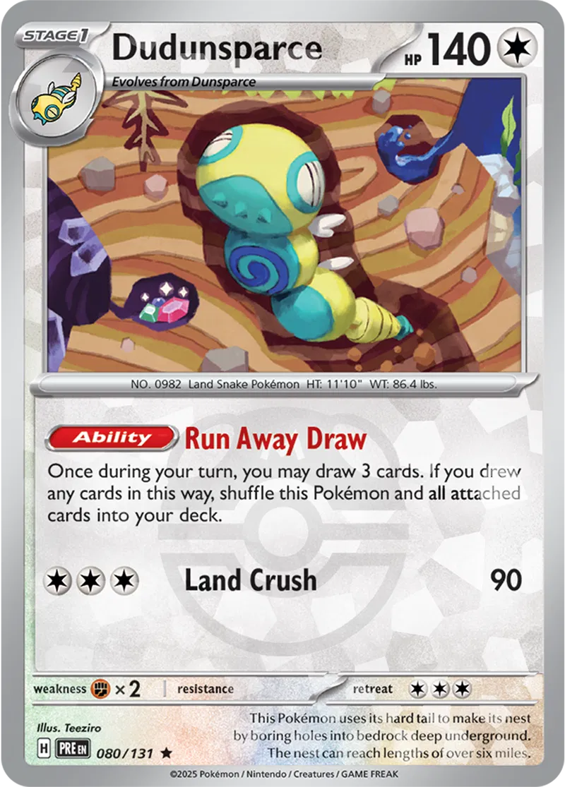 Dudunsparce (Master Ball)