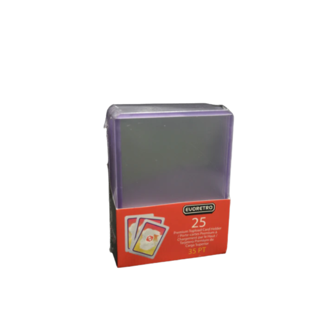 EVORETRO 3x4 Toploader, 25 pack