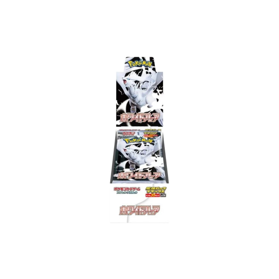 Pokemon White Flare DELUXE Booster Box Atomic Breath Collectibles Pokemon White Flare DELUXE Booster Box Atomic Breath Collectibles