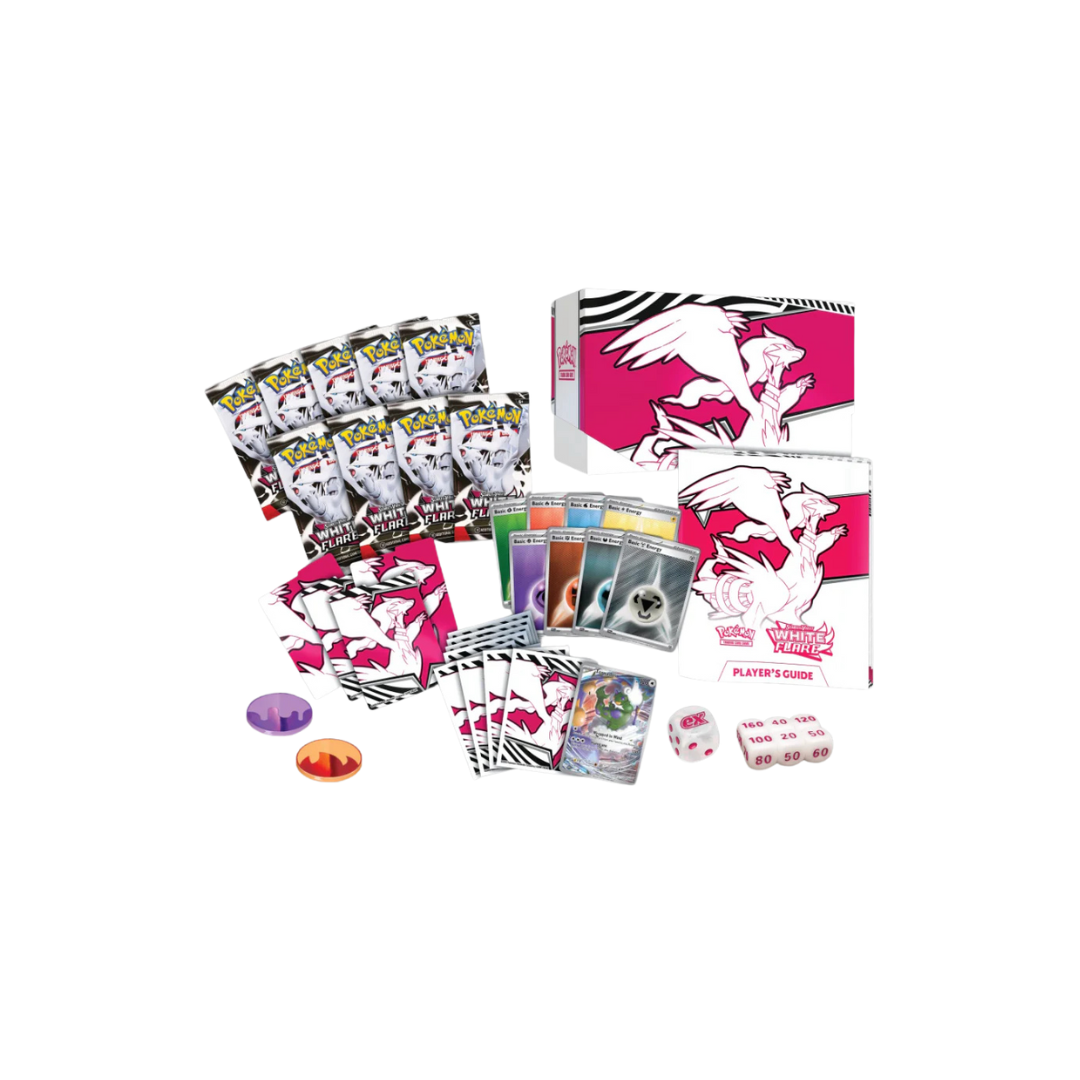 White Flare Elite Trainer Box