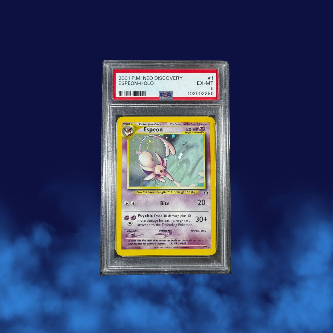 Pokemon Espeon Neo Discovery PSA 6 Ex-MT