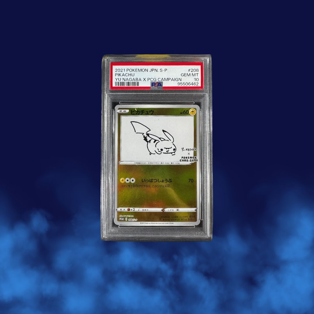 Pikachu Yu Nagaba Promo PSA 10