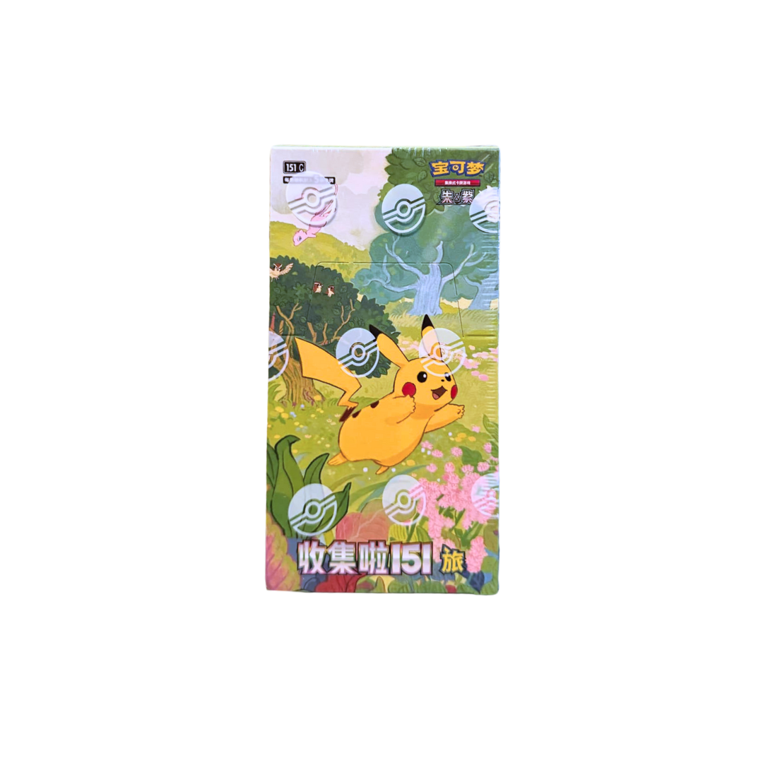 Pokemon: Collect 151 Journey Slim Booster Box (Chinese) Atomic Breath Collectibles Pokemon: Collect 151 Journey Slim Booster Box (Chinese) Atomic Breath Collectibles