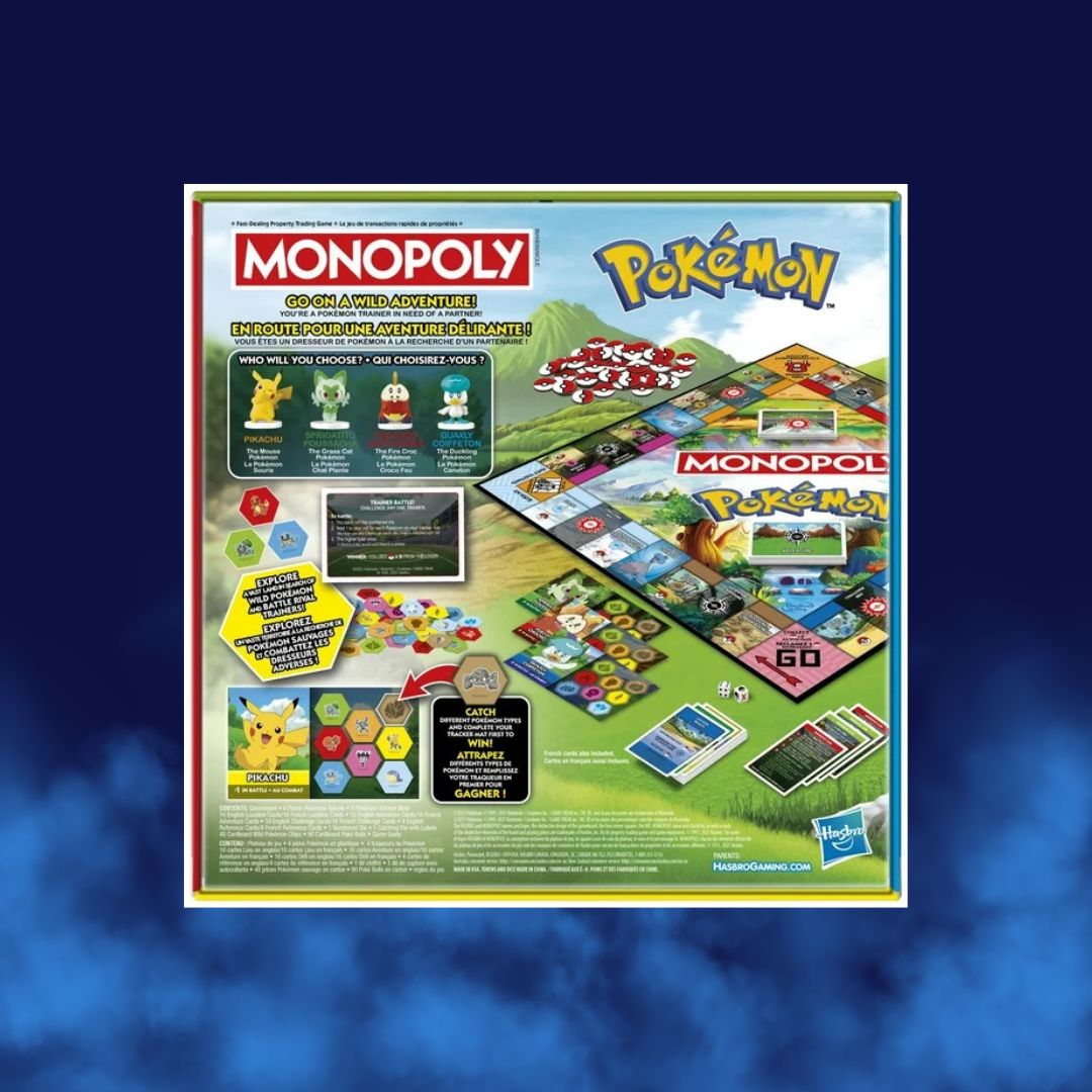 Monopoly Pokémon Edition Board Game