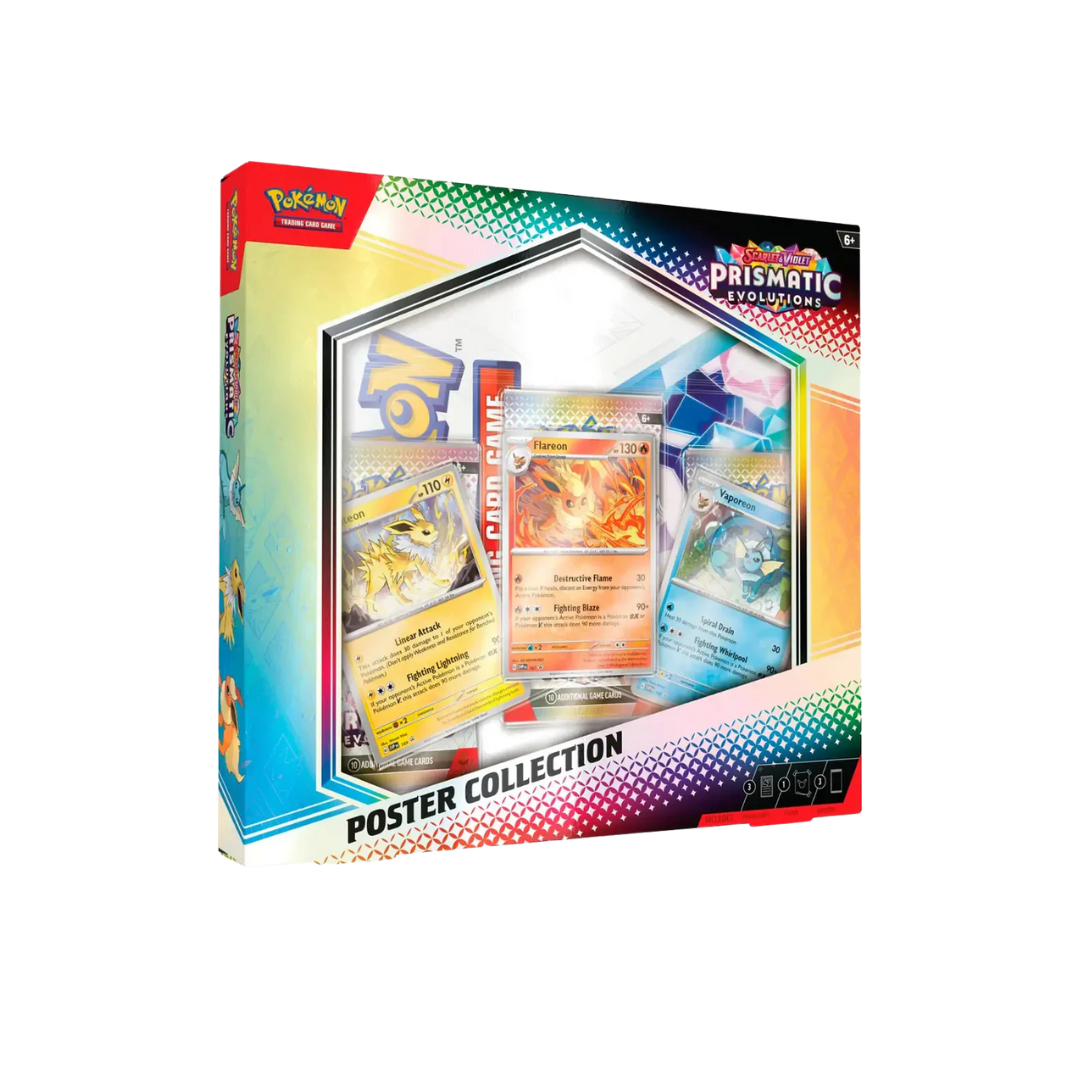 Pokémon TCG: Prismatic Evolutions Poster Collection