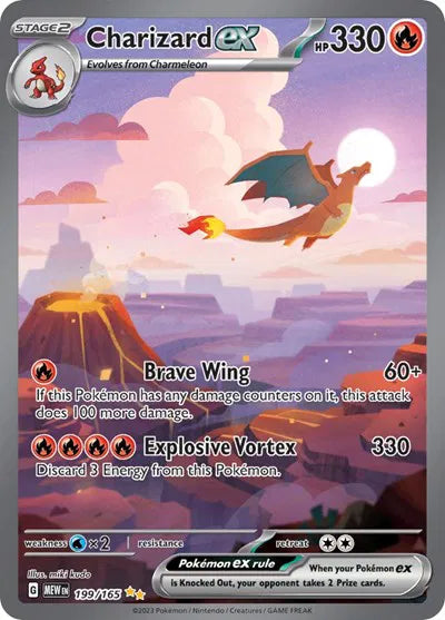 Charizard ex SV: 151 Special Illustration Rare 199/165