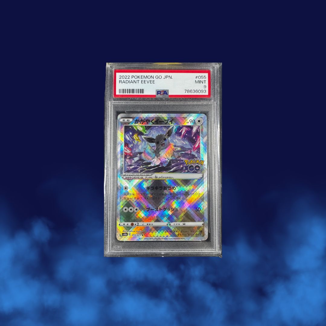 Pokemon Radiant Eevee Japanese Pokemon Go PSA Mint 9