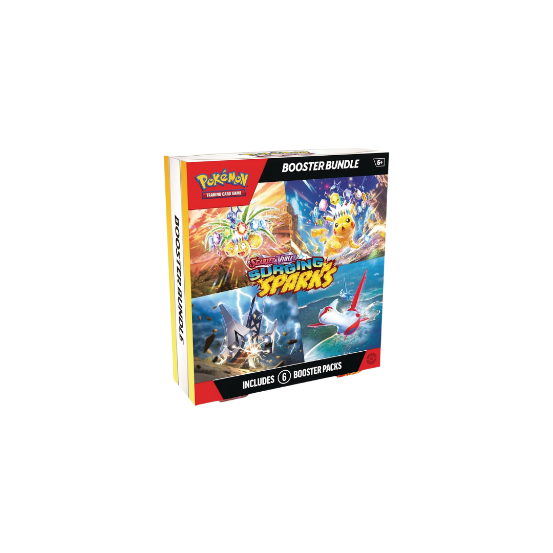Pokemon Surging Sparks Booster Bundle Atomic Breath Collectibles Pokemon Surging Sparks Booster Bundle Atomic Breath Collectibles