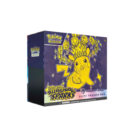 Scarlet & Violet-Surging Sparks Pokémon Center Elite Trainer Box