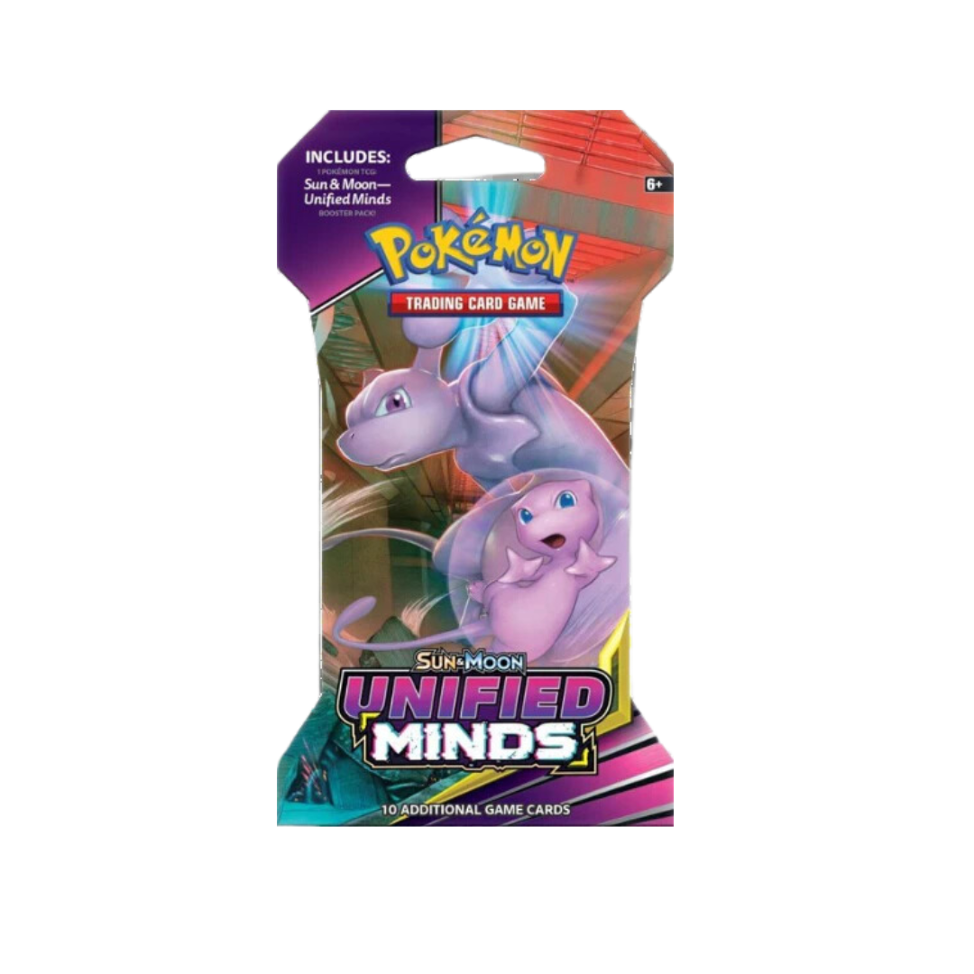 Pokemon Unified Minds Sleeved Booster Pack Atomic Breath Collectibles Pokemon Unified Minds Sleeved Booster Pack Atomic Breath Collectibles