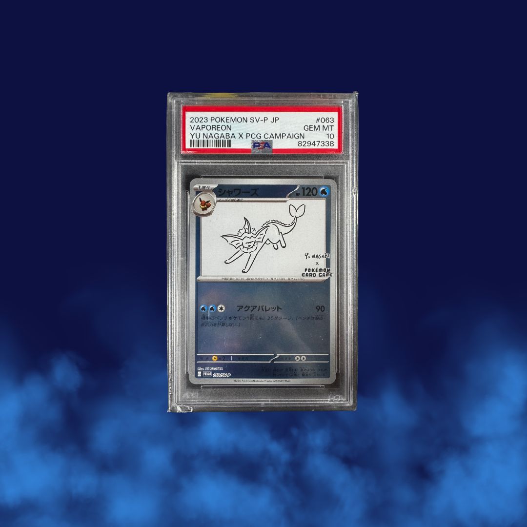 Vaporeon Yu Nagaba Promo PSA 10