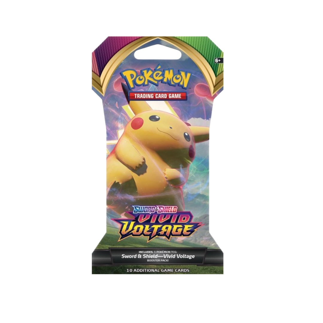 pokemon vivid voltage sleeved booster