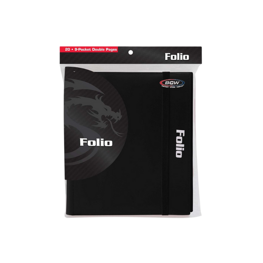 BCW Folio 9-Pocket Album - Black