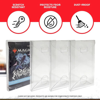 Pokemon Single Pack Booster, Magic, Yu-Gi-Oh Protector 0.35MM