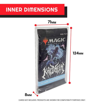 Pokemon Single Pack Booster, Magic, Yu-Gi-Oh Protector 0.35MM