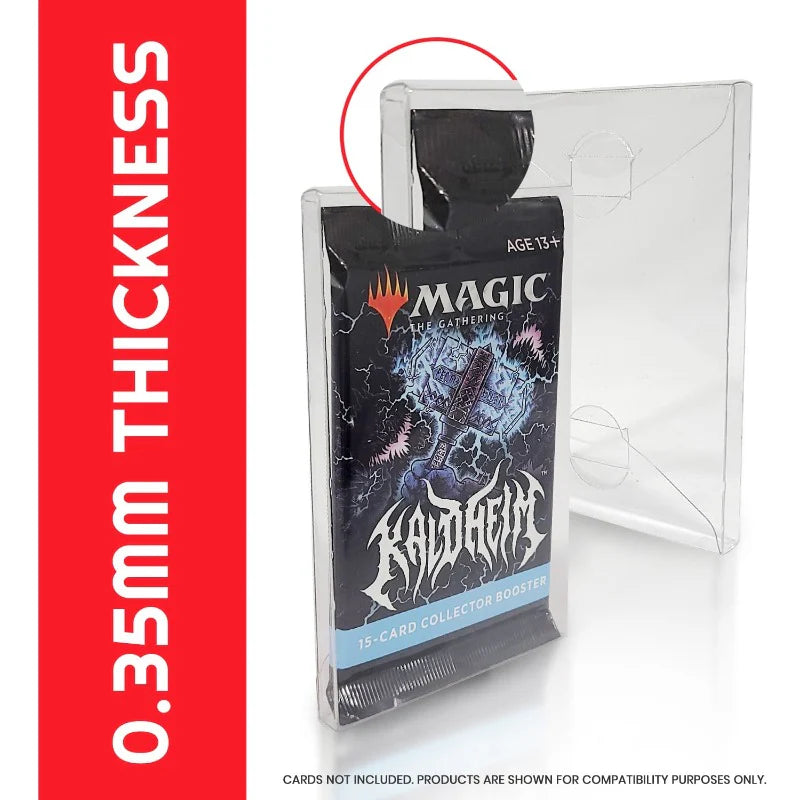 Pokemon Single Pack Booster, Magic, Yu-Gi-Oh Protector 0.35MM