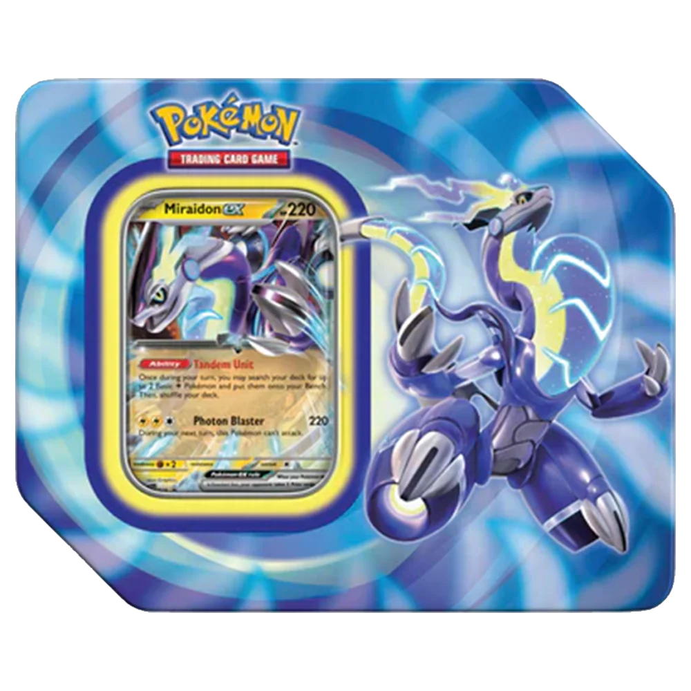 Pokemon Paldea Miraidon Ex Legends Tin