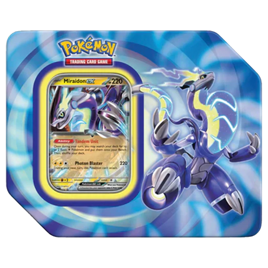 Pokemon Paldea Miraidon Ex Legends Tin