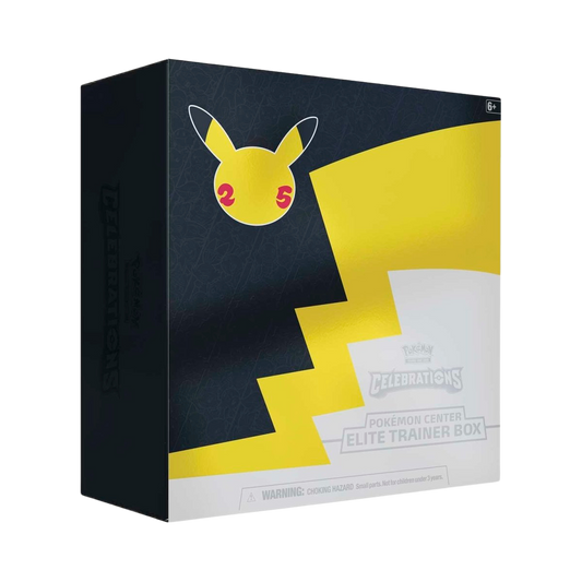 Pokemon Celebrations Pokemon Center Exclusive Elite Trainer Box