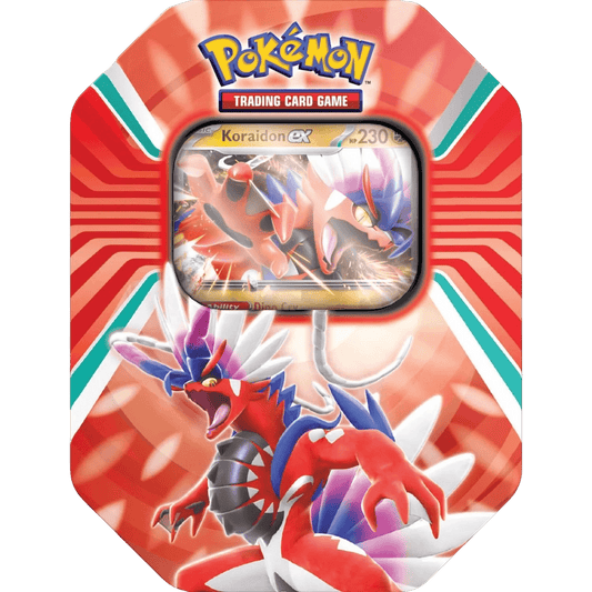 Pokemon Legends of Paldea Koraidon Ex Tin