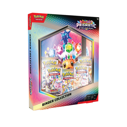 Pokemon Prismatic Evolutions Binder Collection