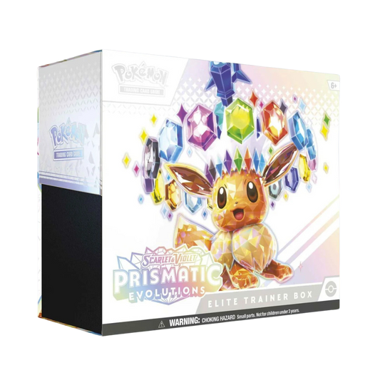 Pokemon Prismatic Evolutions Elite Trainer Box