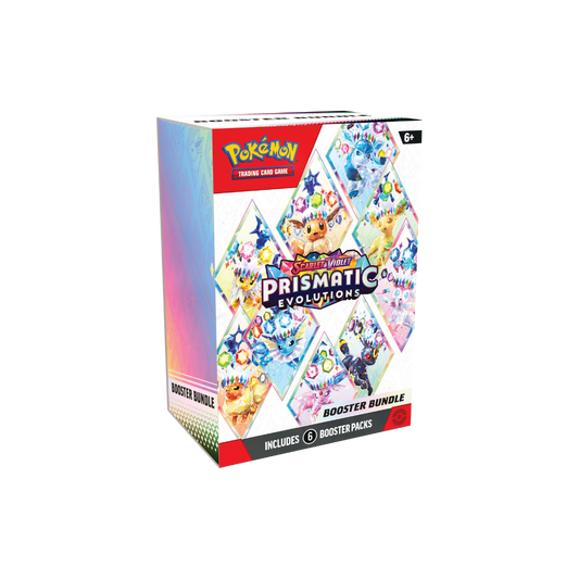 Pokémon Scarlet & Violet-Prismatic Evolutions Booster Bundle