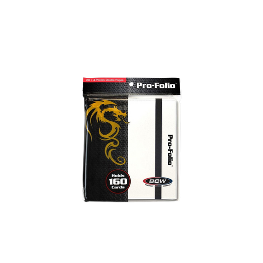 BCW Folio 4-Pocket Album - White