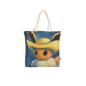 Eevee Inspired by Self-Portrait with Straw Hat Canvas Tote Bag