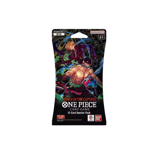 One Piece OP-06 Wings of the Captain Sleeved Booster Pack