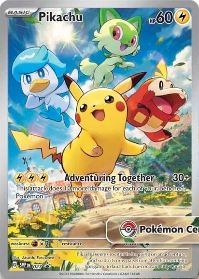 Pikachu - 027 (Pokemon Center Exclusive)