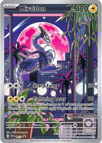 Miraidon (Pokemon Center Exclusive) Scarlet & Violet Promo Promo 013