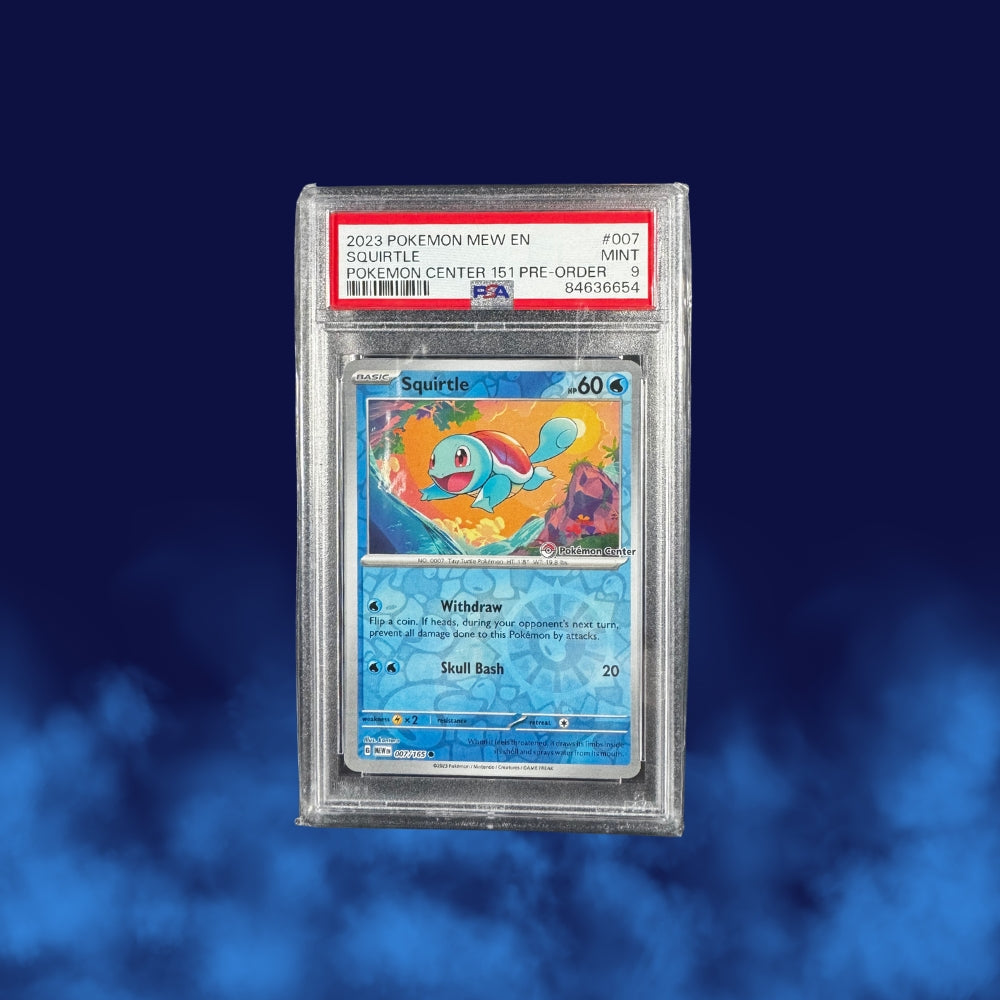 Pokemon Squirtle Pokemon Center Exclusive Promo PSA Mint 9