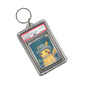 Pikachu with Grey Felt Hat Pokemon Graded Slab Keychain