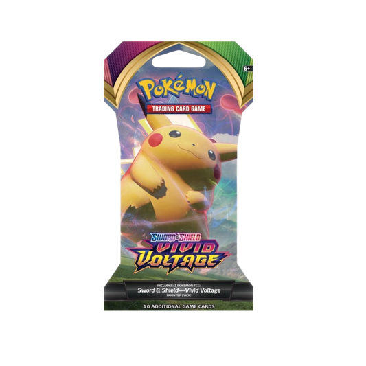 pokemon vivid voltage sleeved booster